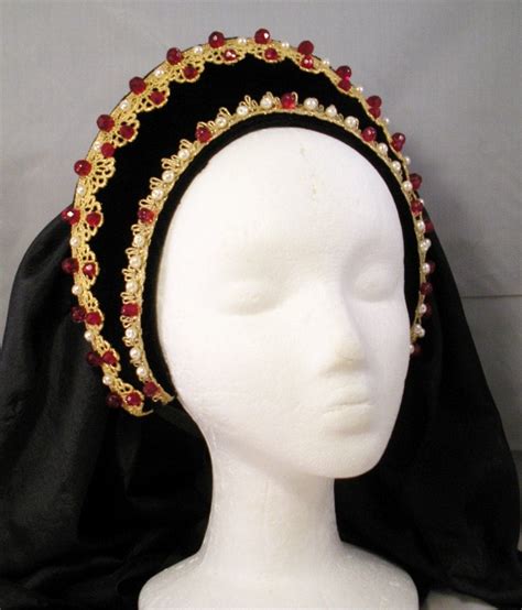 tudor headpiece|anne boleyn headpiece.